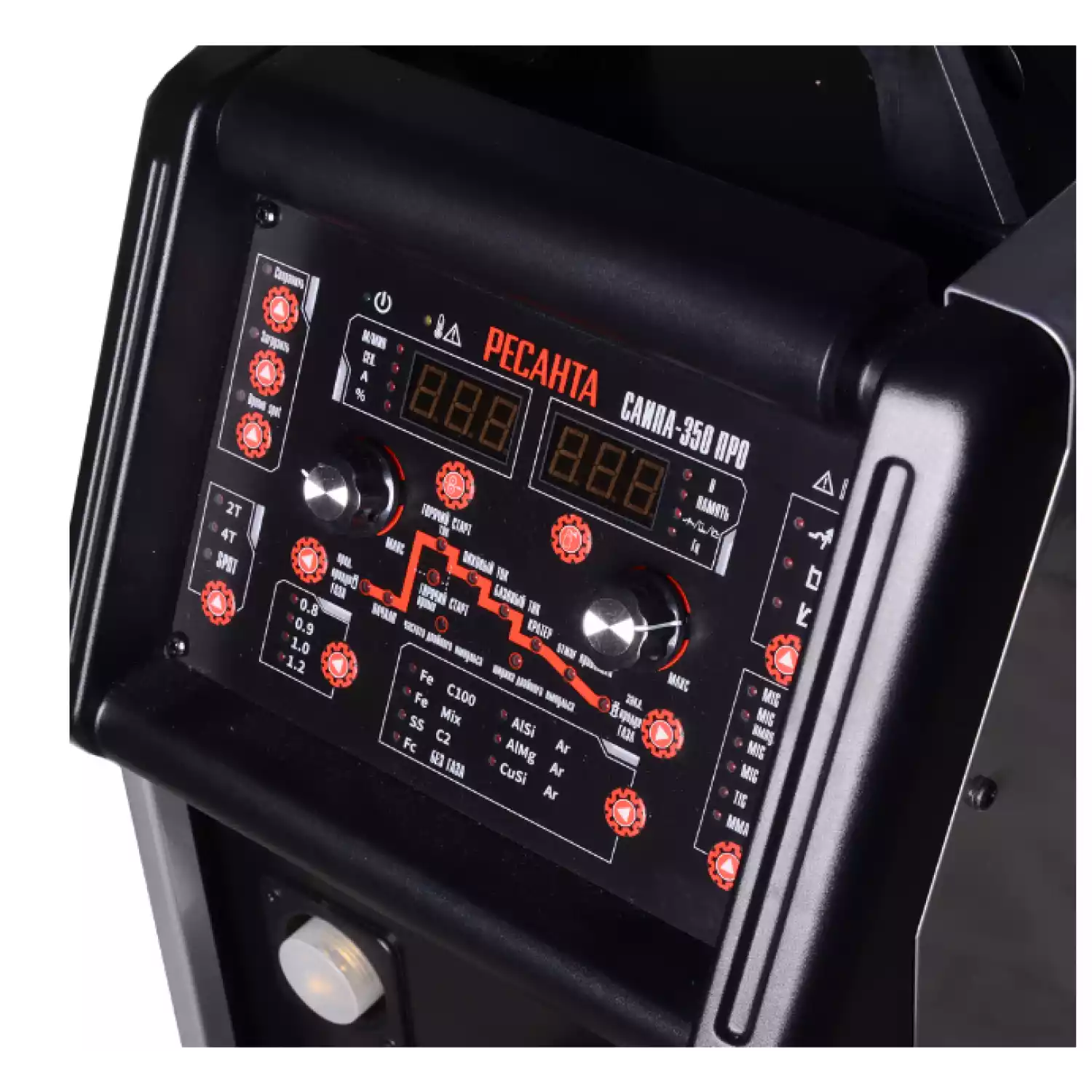 Сварочный полуавтомат Ресанта САИПА-350 ПРО (MIG/MAG) - 6