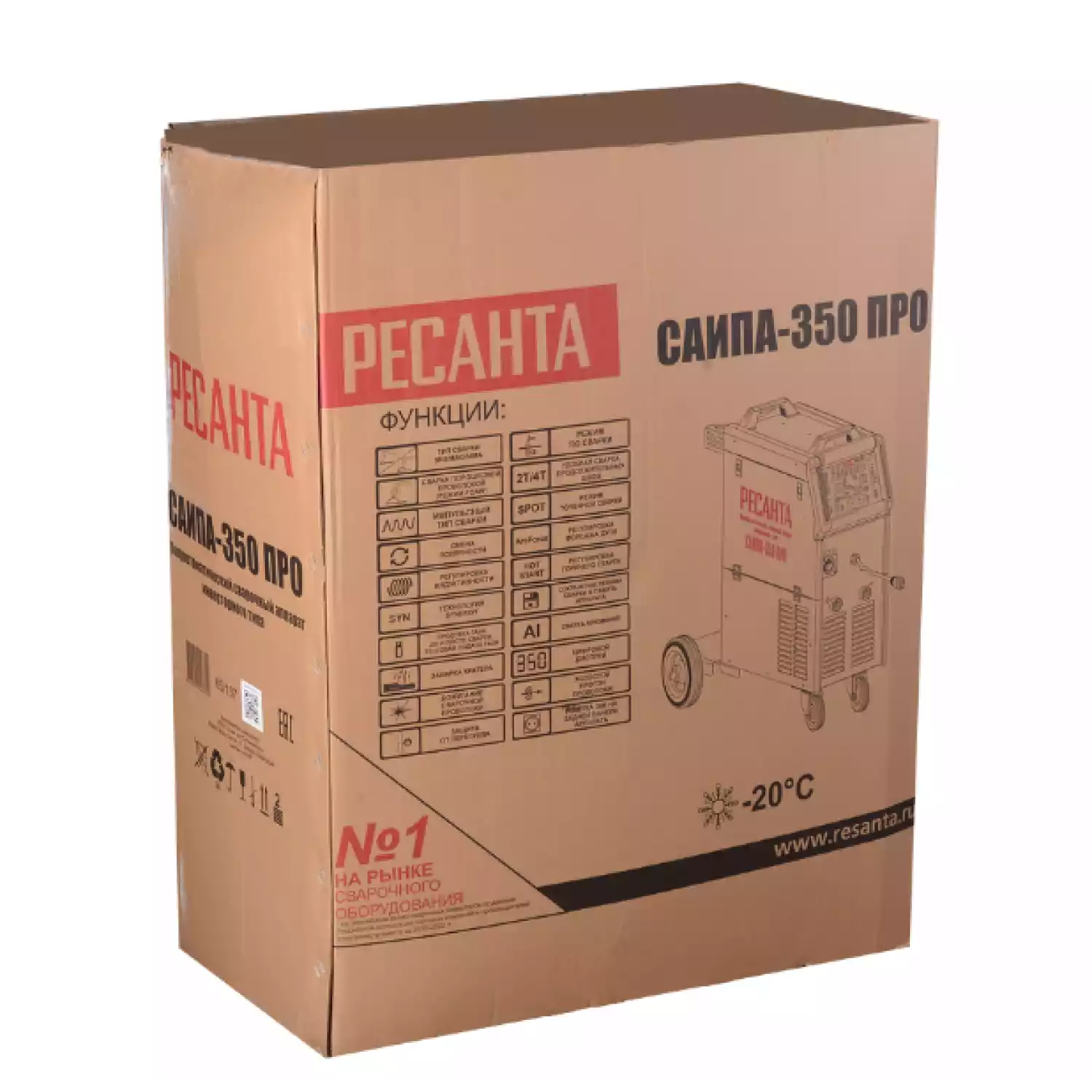 Сварочный полуавтомат Ресанта САИПА-350 ПРО (MIG/MAG) - 10