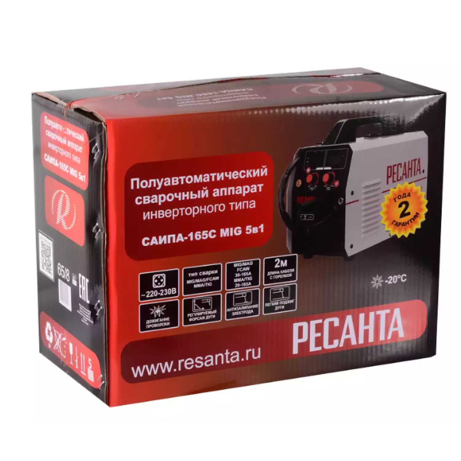 Сварочный полуавтомат САИПА-165С MIG 5в1 - 10