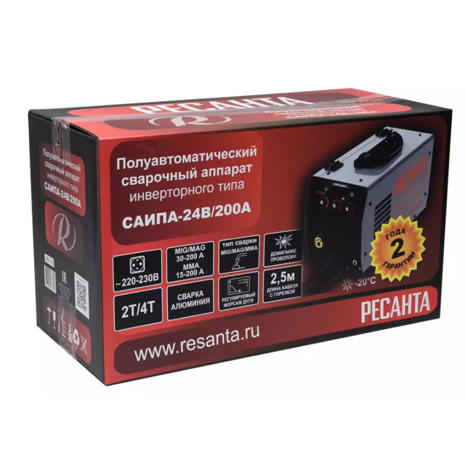 Сварочный полуавтомат Ресанта САИПА-24В/200А - 11