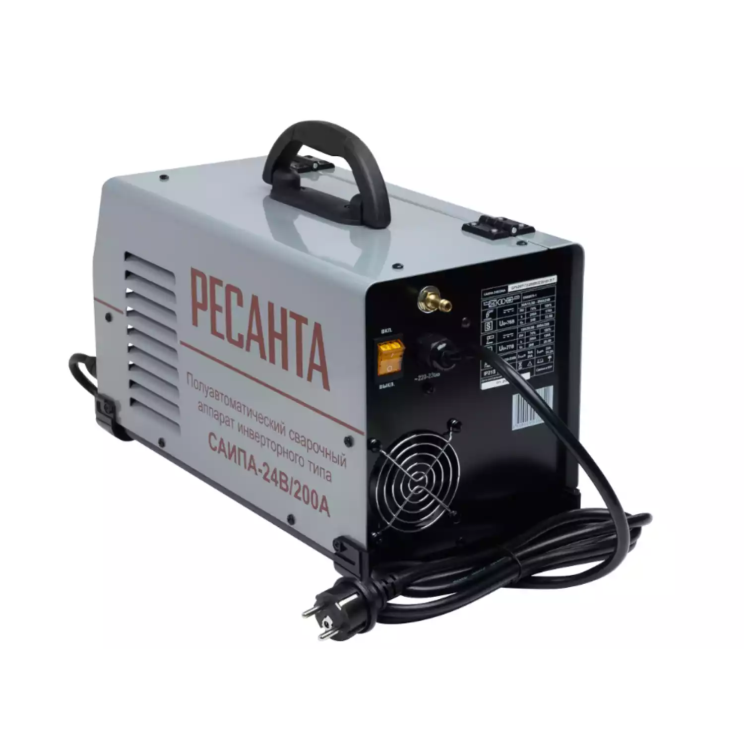 Сварочный полуавтомат Ресанта САИПА-24В/200А (MIG/MAG) - 4