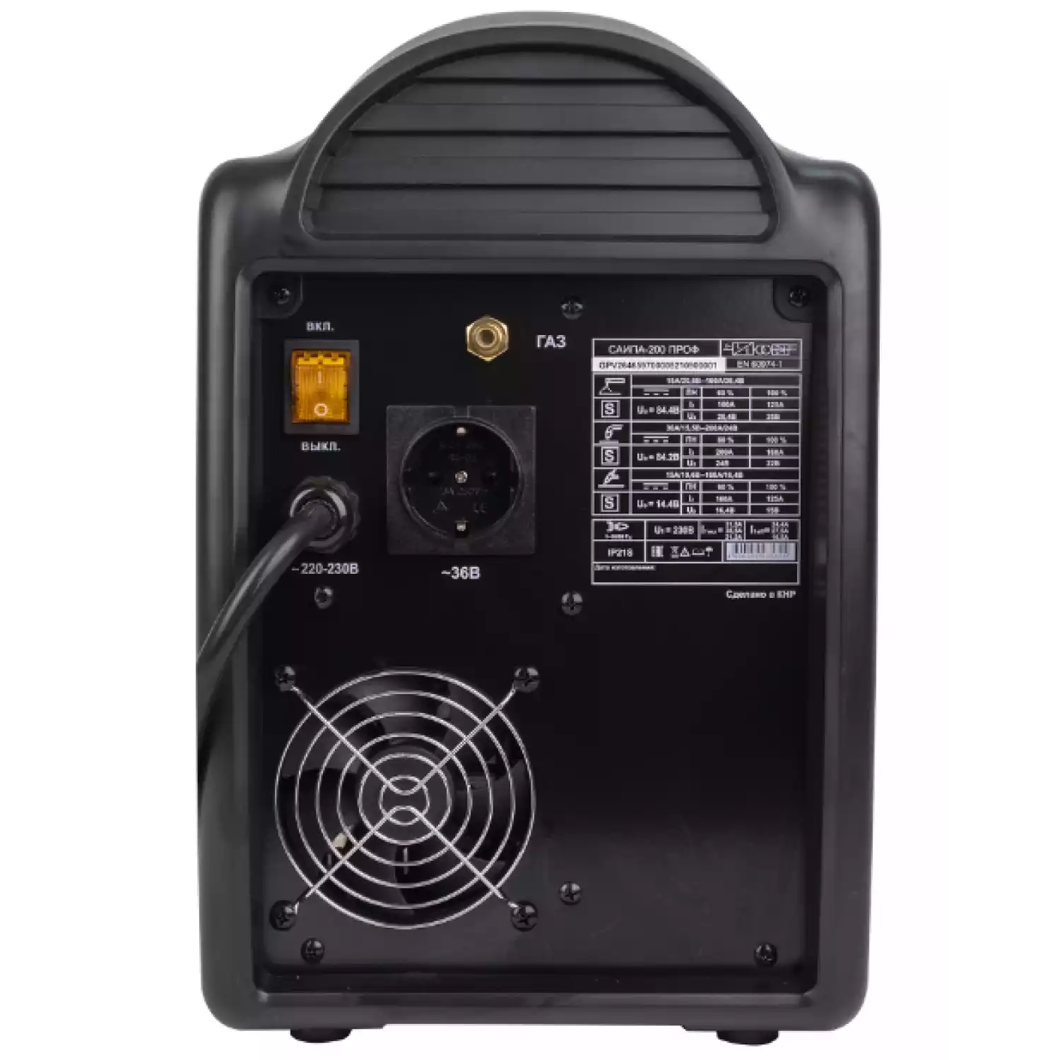 Сварочный полуавтомат Ресанта САИПА-200 ПРОФ (MIG/MAG) - 7