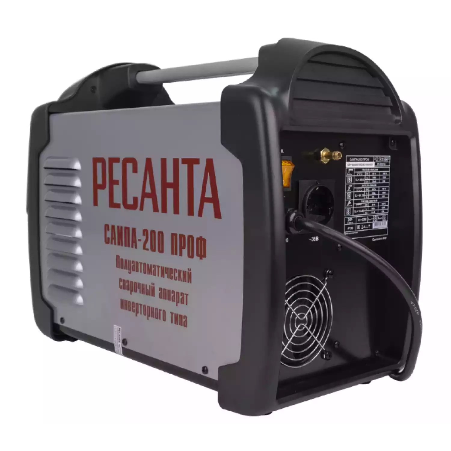 Сварочный полуавтомат Ресанта САИПА-200 ПРОФ (MIG/MAG) - 9