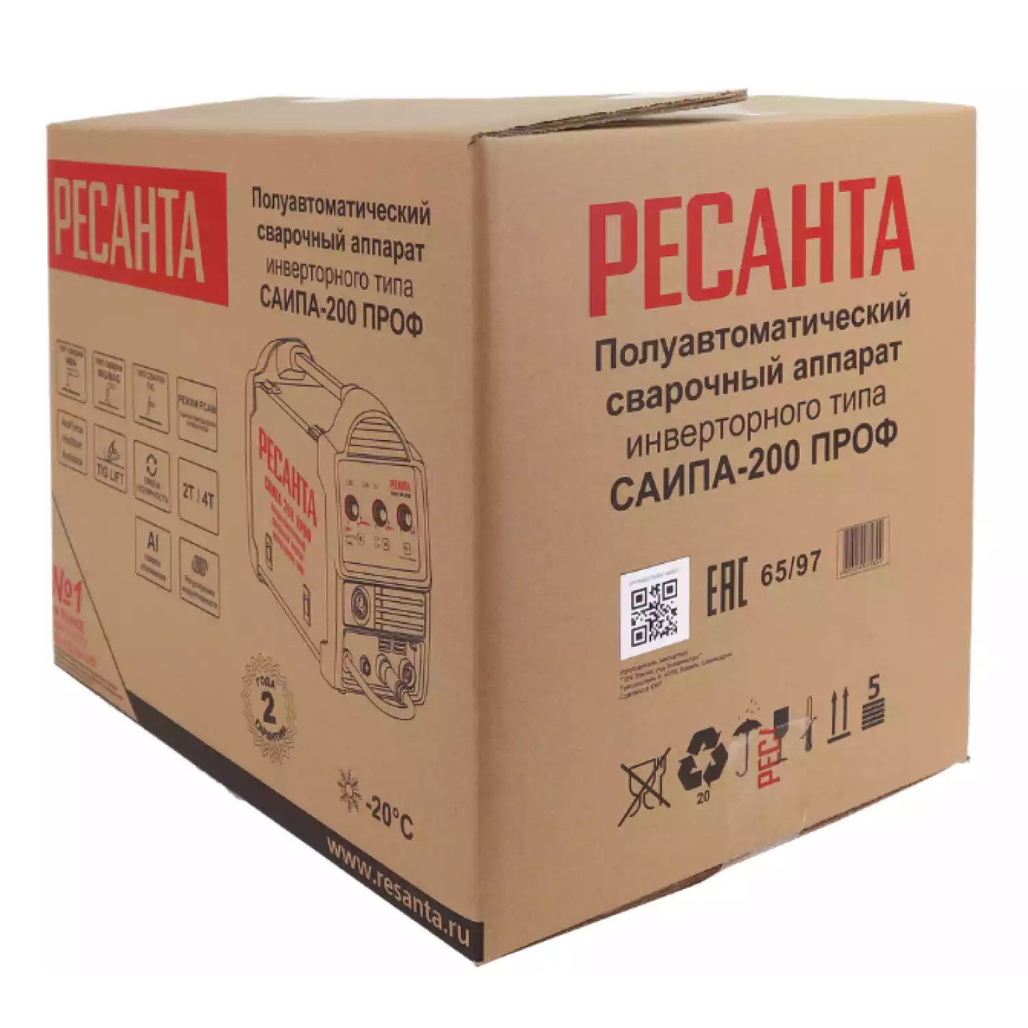 Сварочный полуавтомат Ресанта САИПА-200 ПРОФ (MIG/MAG) - 16