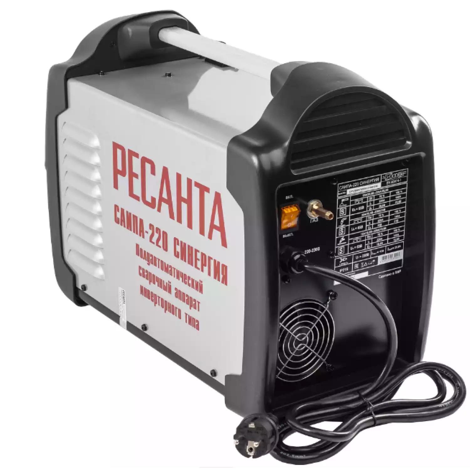 Сварочный полуавтомат Ресанта САИПА-220 Синергия (MIG/MAG) - 7