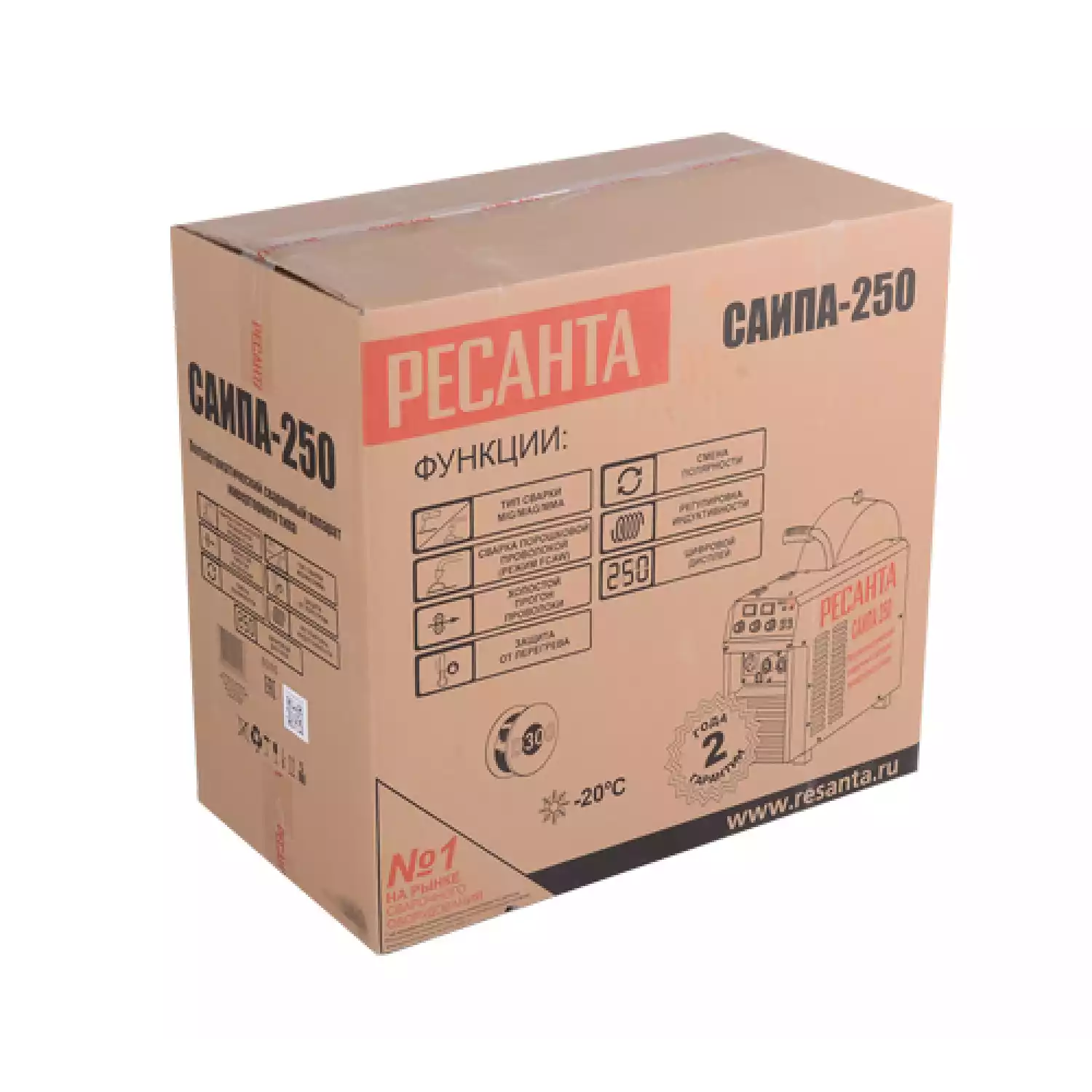 Сварочный полуавтомат Ресанта САИПА-250 (MIG/MAG) - 9