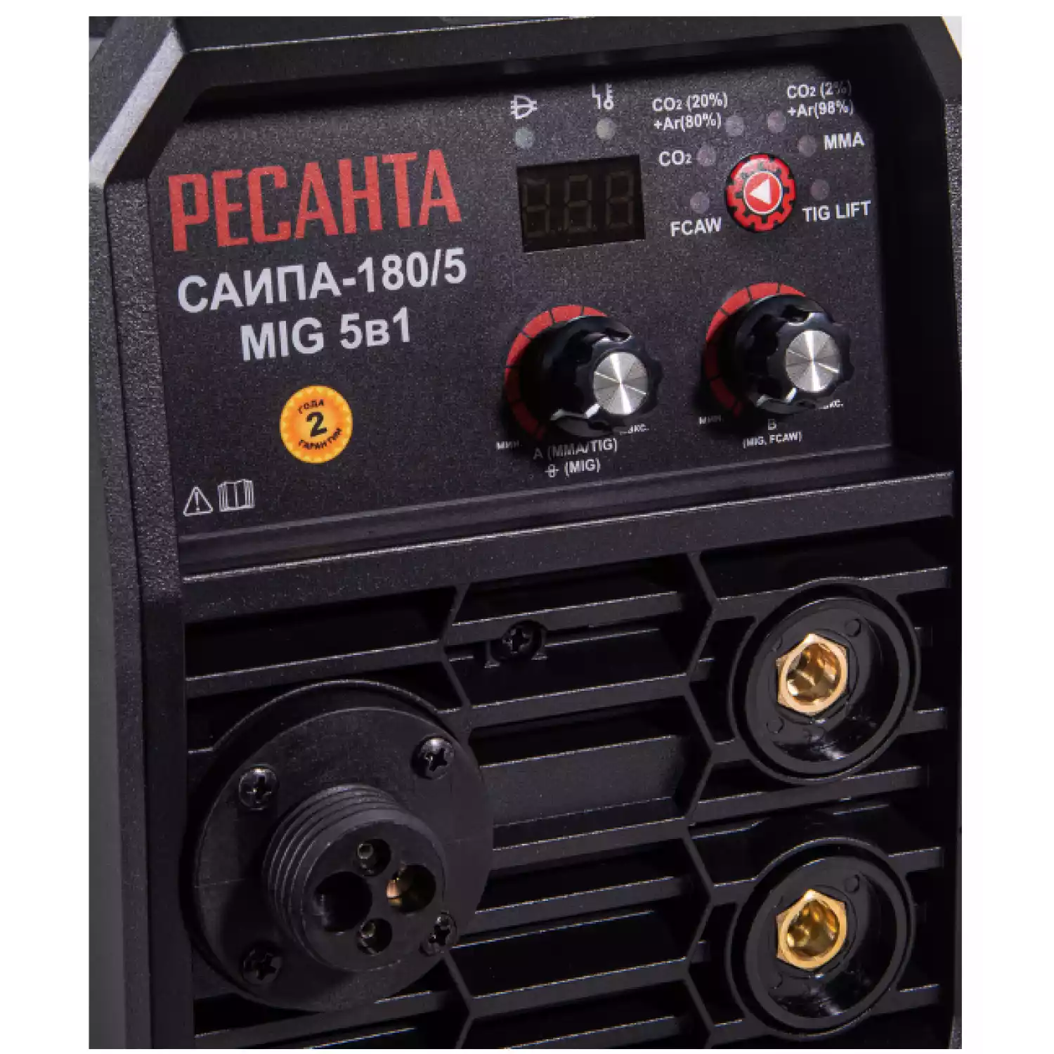 Сварочный полуавтомат САИПА-180/5 MIG 5в1 Ресанта - 7