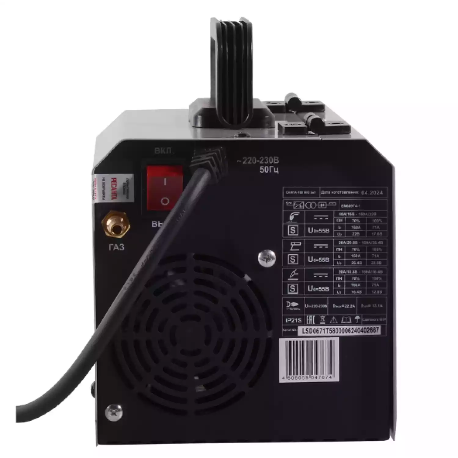 Сварочный полуавтомат САИПА-160 MIG 5в1 Ресанта - 6