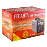 Сварочный аппарат инверторный Ресанта САИ-200АД (АС/DC) купить в Москве