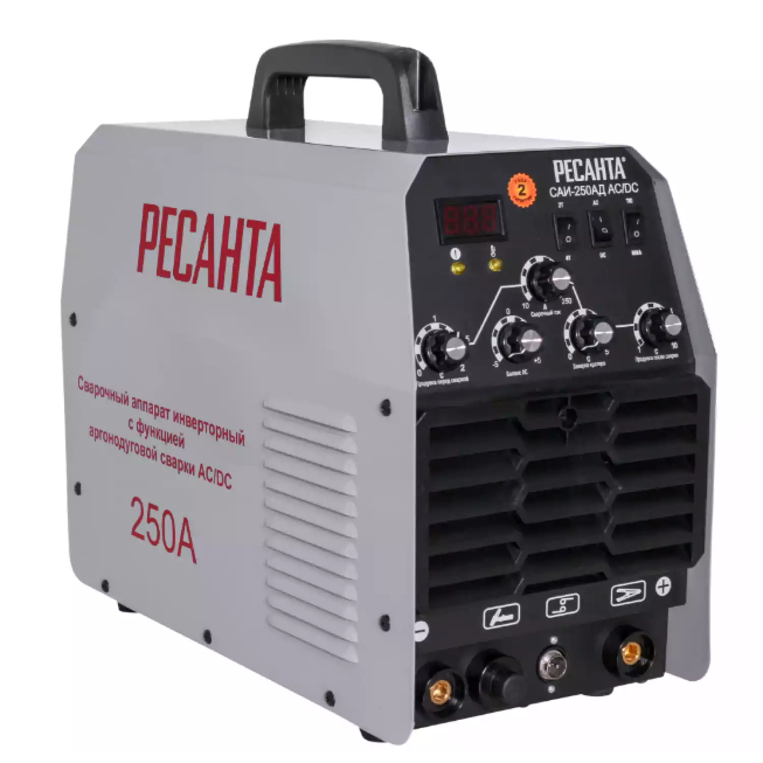 Сварочный аппарат инверторный Ресанта САИ-250 АД (AC/DC) - 4
