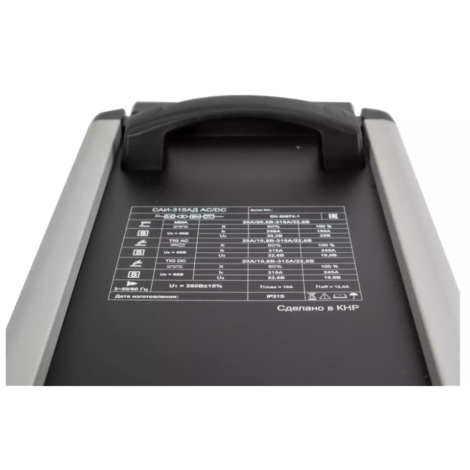 Сварочный аппарат инверторный Ресанта САИ-315 АД (АС/DC) - 10