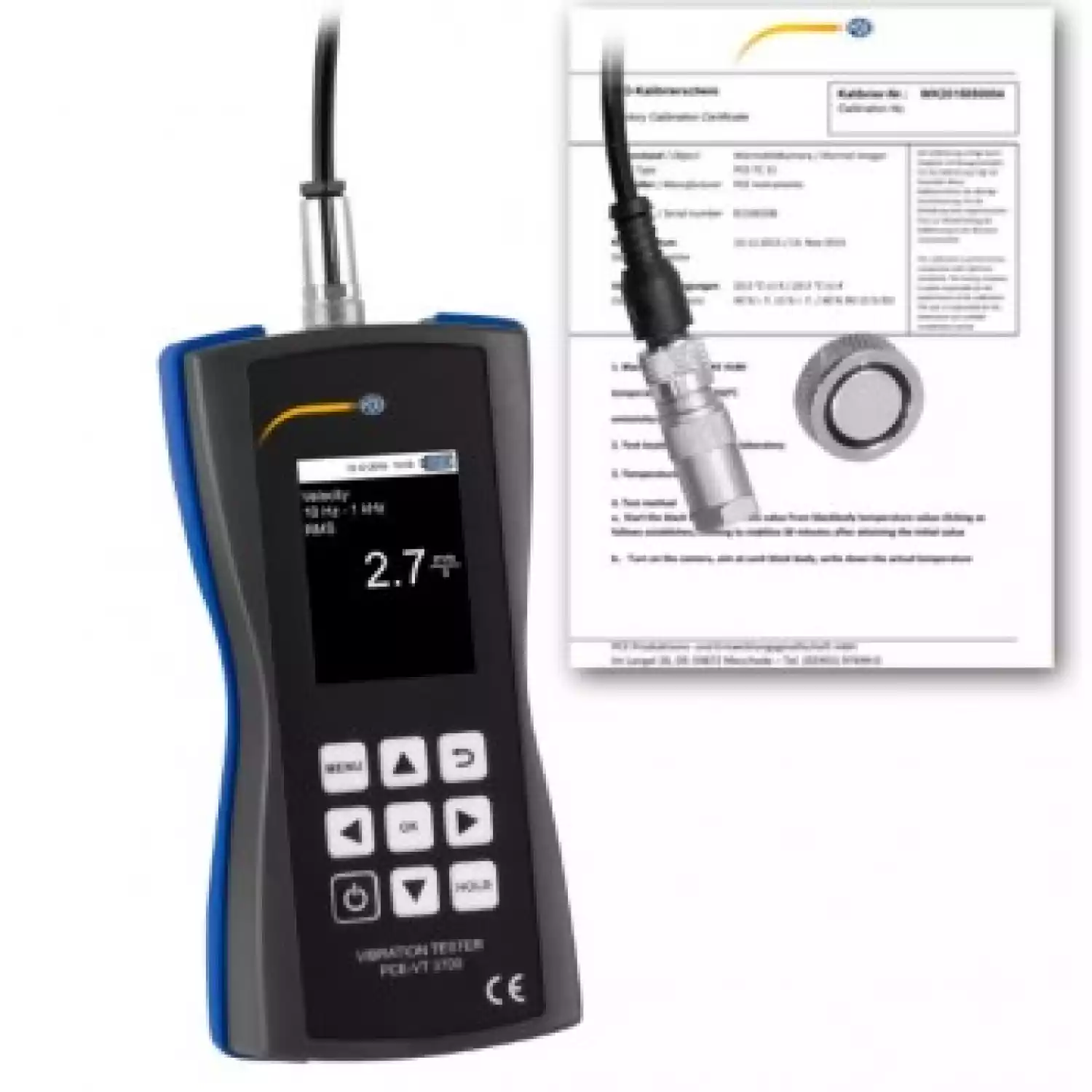 PCE VT 3700 Виброметр профессиональный - 1