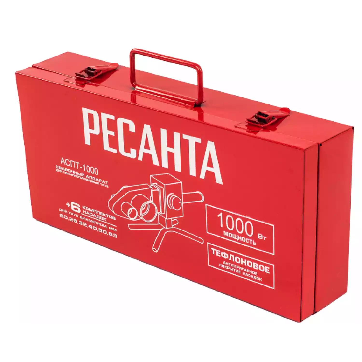 Аппарат для сварки ПВХ труб Ресанта АСПТ-1000 - 9