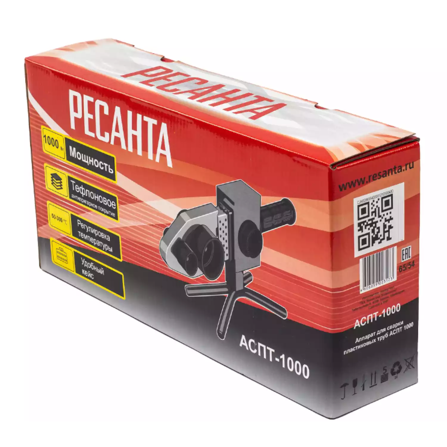 Аппарат для сварки ПВХ труб Ресанта АСПТ-1000 - 10