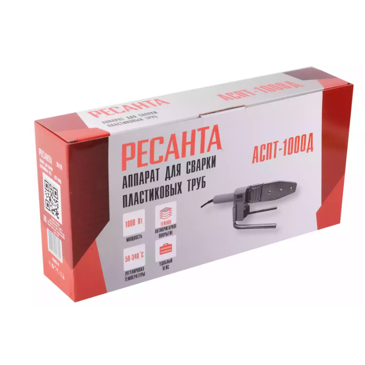 Аппарат для сварки пластиковых труб АСПТ-1000Д Ресанта - 9