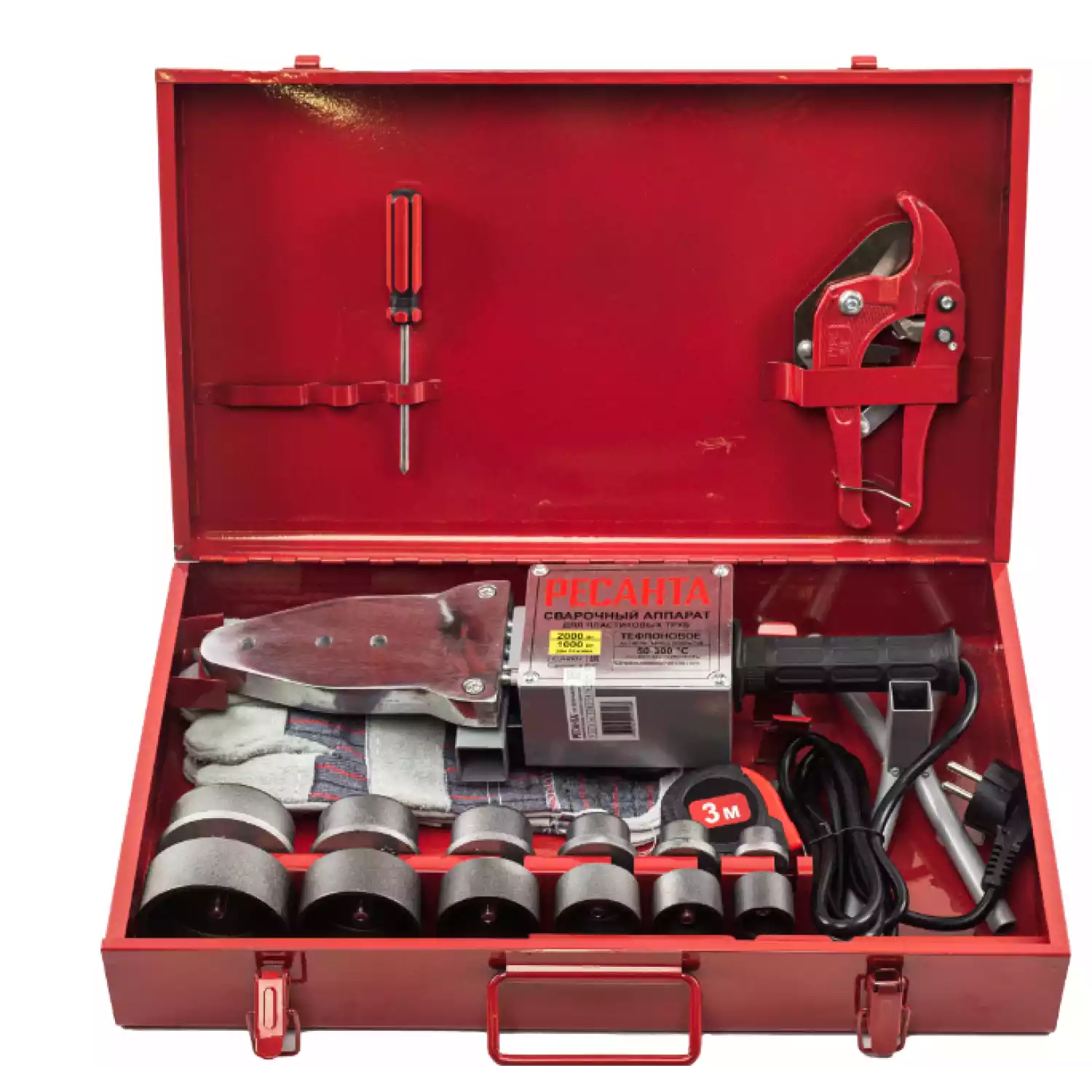 Аппарат для сварки ПВХ труб Ресанта АСПТ-2000 - 4