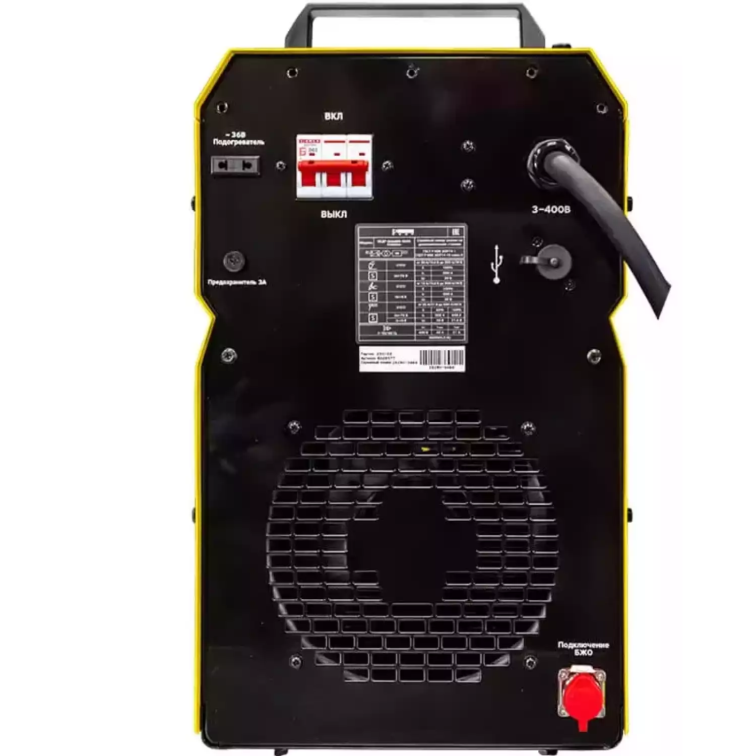 Источник сварочный КЕДР ALPHAMIG-500S EVOLUTION (30–500А, 400В) - 3