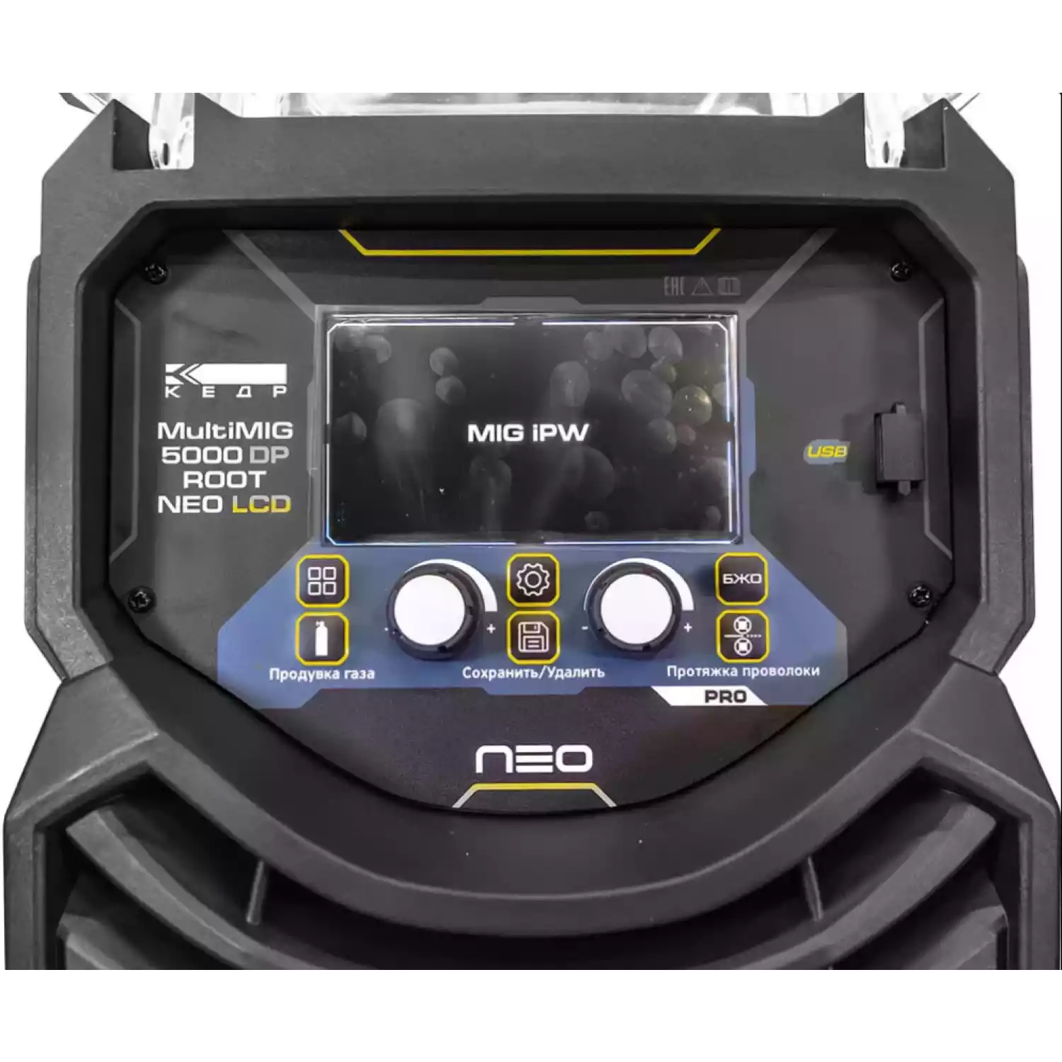 Источник сварочный КЕДР MULTIMIG-5000DP ROOT NEO LCD - 3