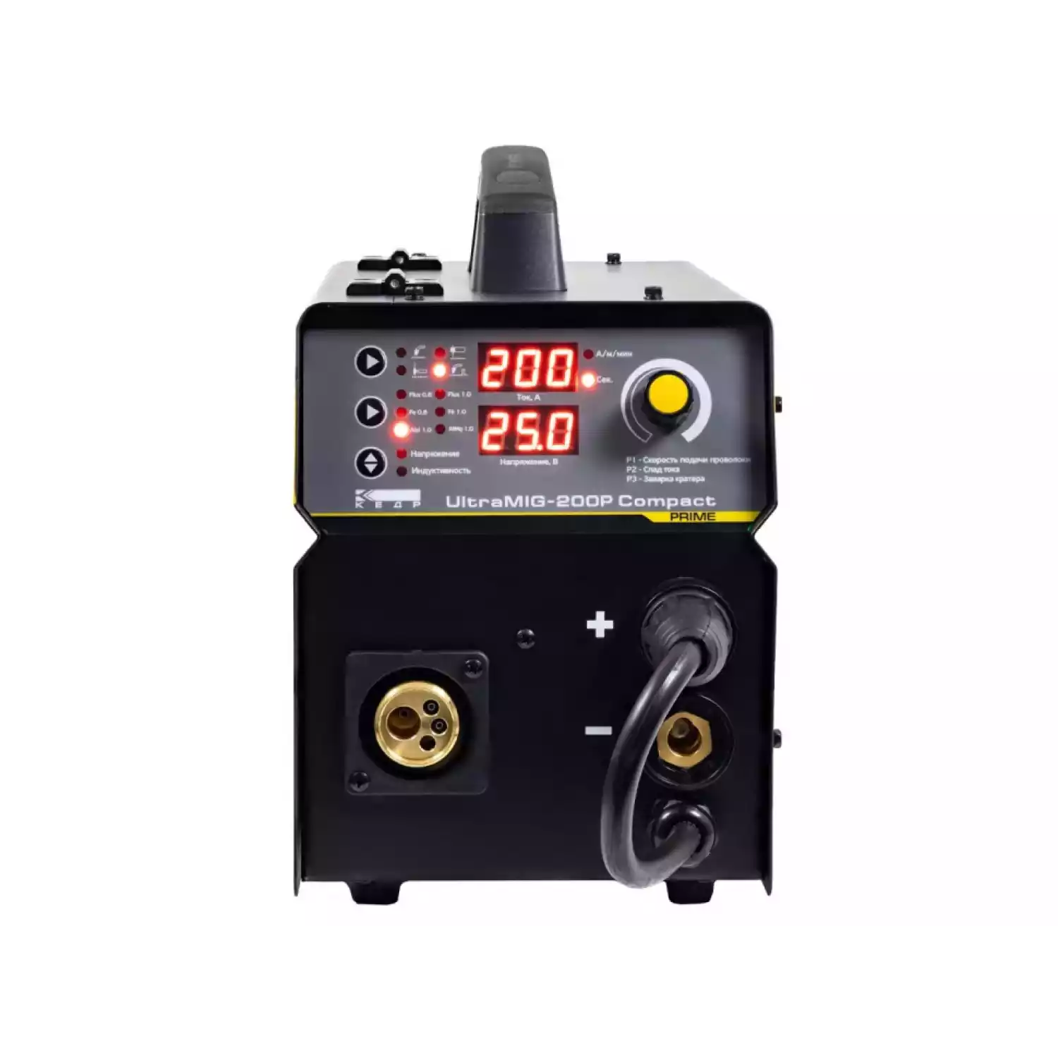 Полуавтомат КЕДР ULTRAMIG-200P COMPACT (220В, 20-200А) - 3