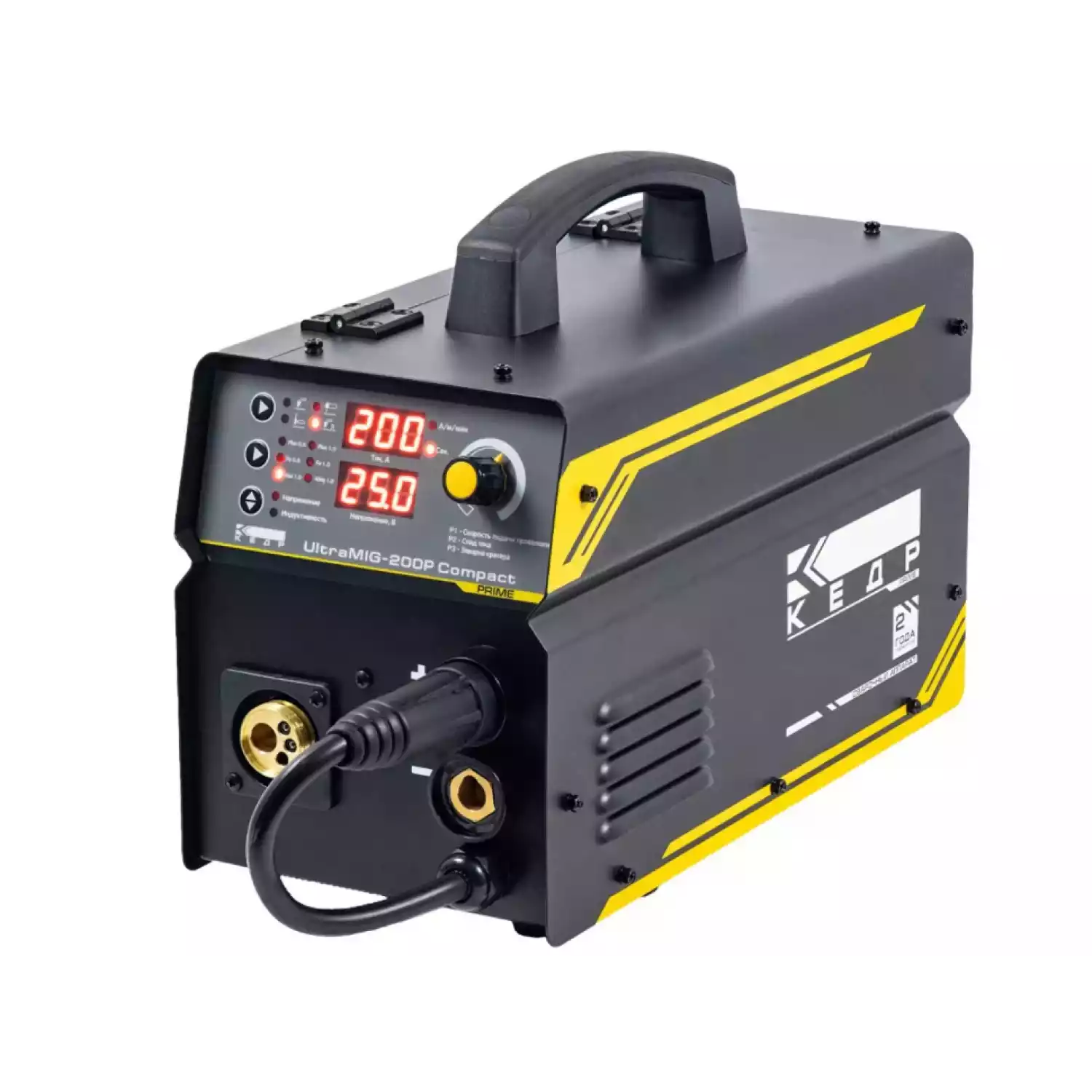 Полуавтомат КЕДР ULTRAMIG-200P COMPACT (220В, 20-200А) - 1