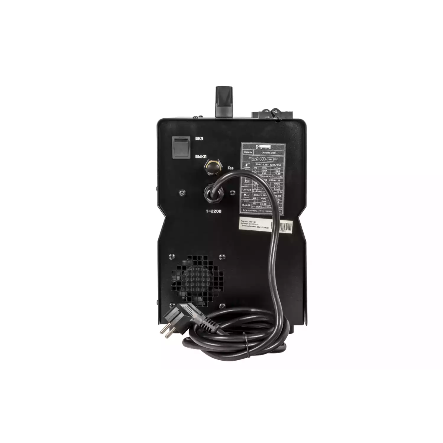 Полуавтомат КЕДР UltraMIG-180 (220В, 30-180А) - 5