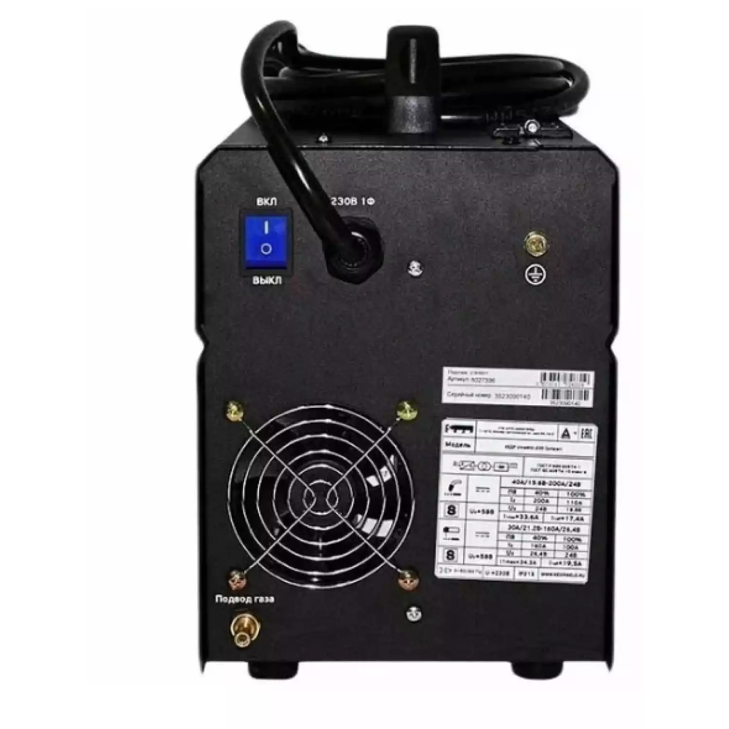 Полуавтомат КЕДР UltraMIG-200 Compact (230В, 40-200А) - 3