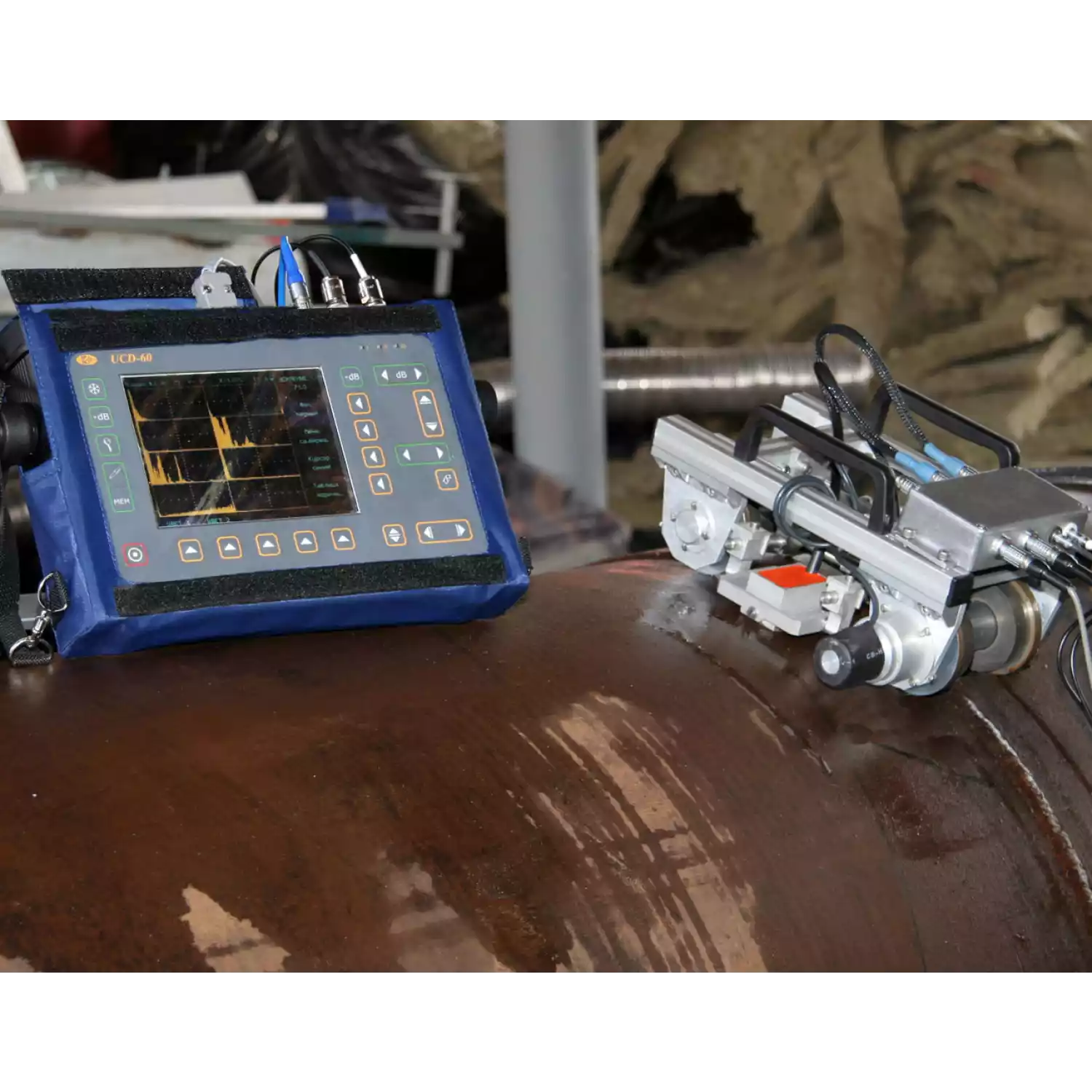 Сканер-дефектоскоп для УЗ контроля сварных швов УСД-60-8K Weldspector - 7