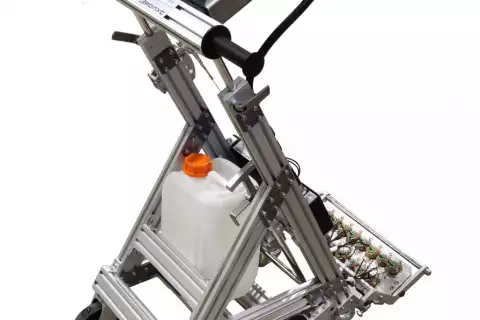 Установка ручного контроля листового проката УКЛ-32-16К