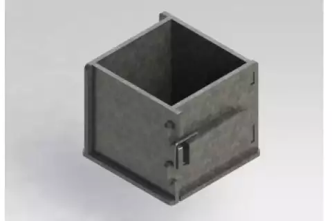 Форма куба ФК-100 с номерным аттестатом