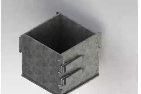 Форма куба ФК-150 с номерным аттестатом