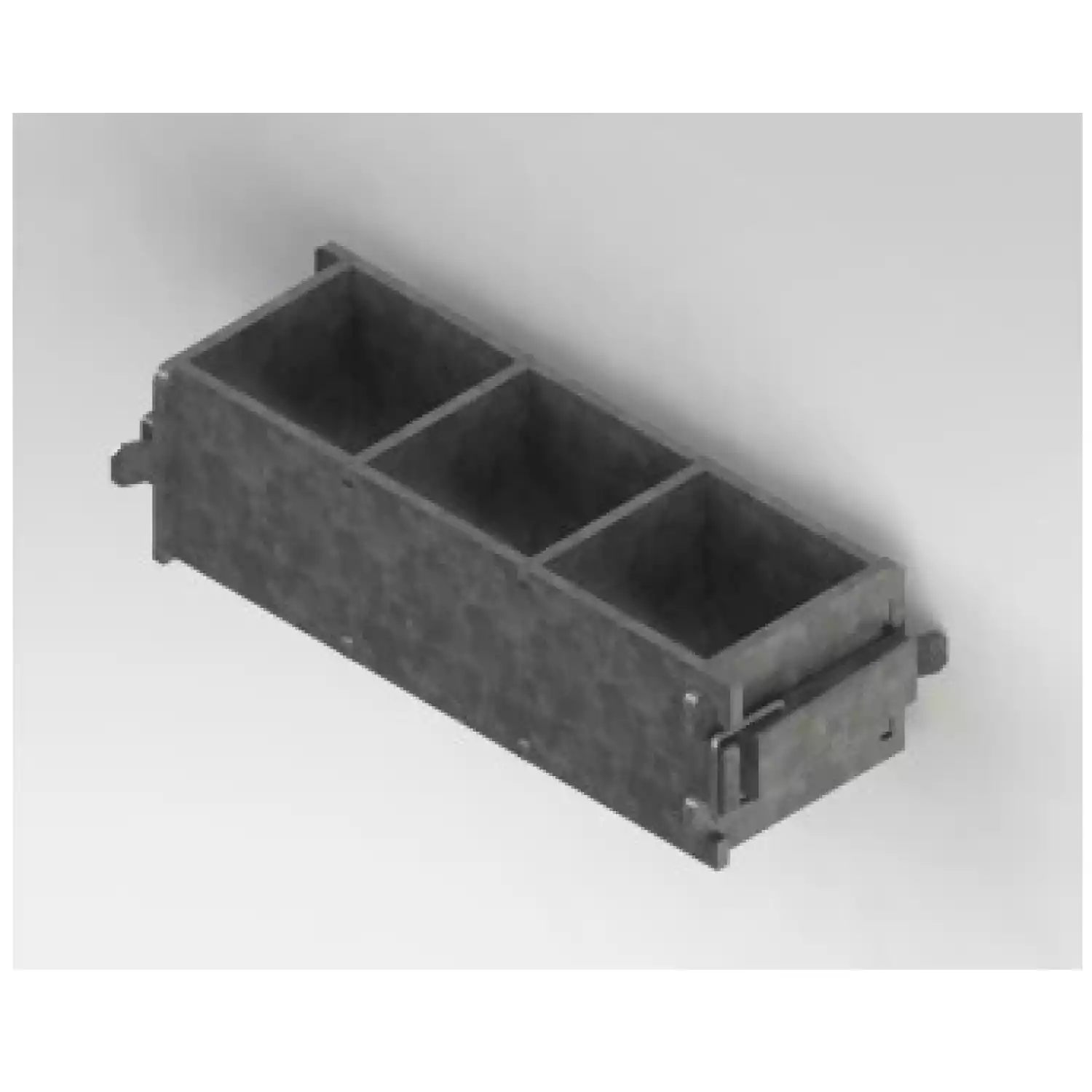 Форма куба 3ФК-70,7 с  аттестатом без дна - 1