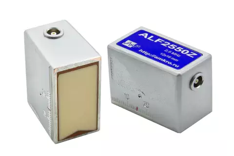 ALF25xxZ износостойкие наклонные преобразователи 2,5 Мгц