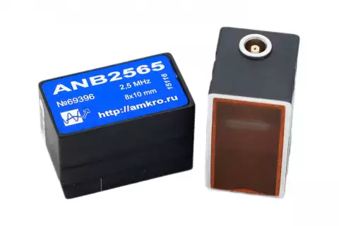 ANB25xx среднегабаритные наклонные преобразователи 2,5 Мгц