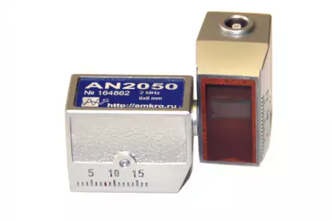 AN20xx-MWB — малогабаритные наклонные УЗ ПЭП 2,0 МГц