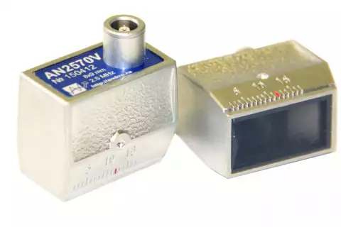 AN25xxV — малогабаритные наклонные УЗ ПЭП 2,5 МГц