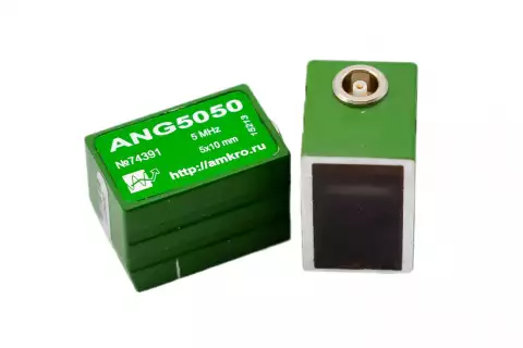 ANG50xx — малогабаритные наклонные УЗ ПЭП 5МГц