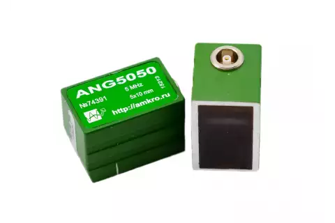 ANG50xx — малогабаритные наклонные УЗ ПЭП 5МГц