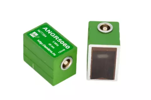 ANGR50xx — малогабаритные наклонные УЗ ПЭП 5МГц