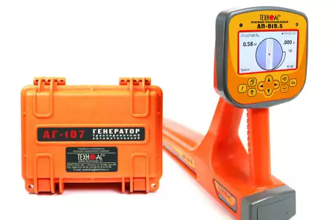 Успех АГ-309.30ЦК — трассоискатель с цветным экраном и функцией сохранения GPS/ГЛОНАСС координат