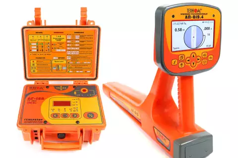 Успех АГ-309.50ЦК — трассоискатель с цветным экраном и функцией сохранения GPS/ГЛОНАСС координат