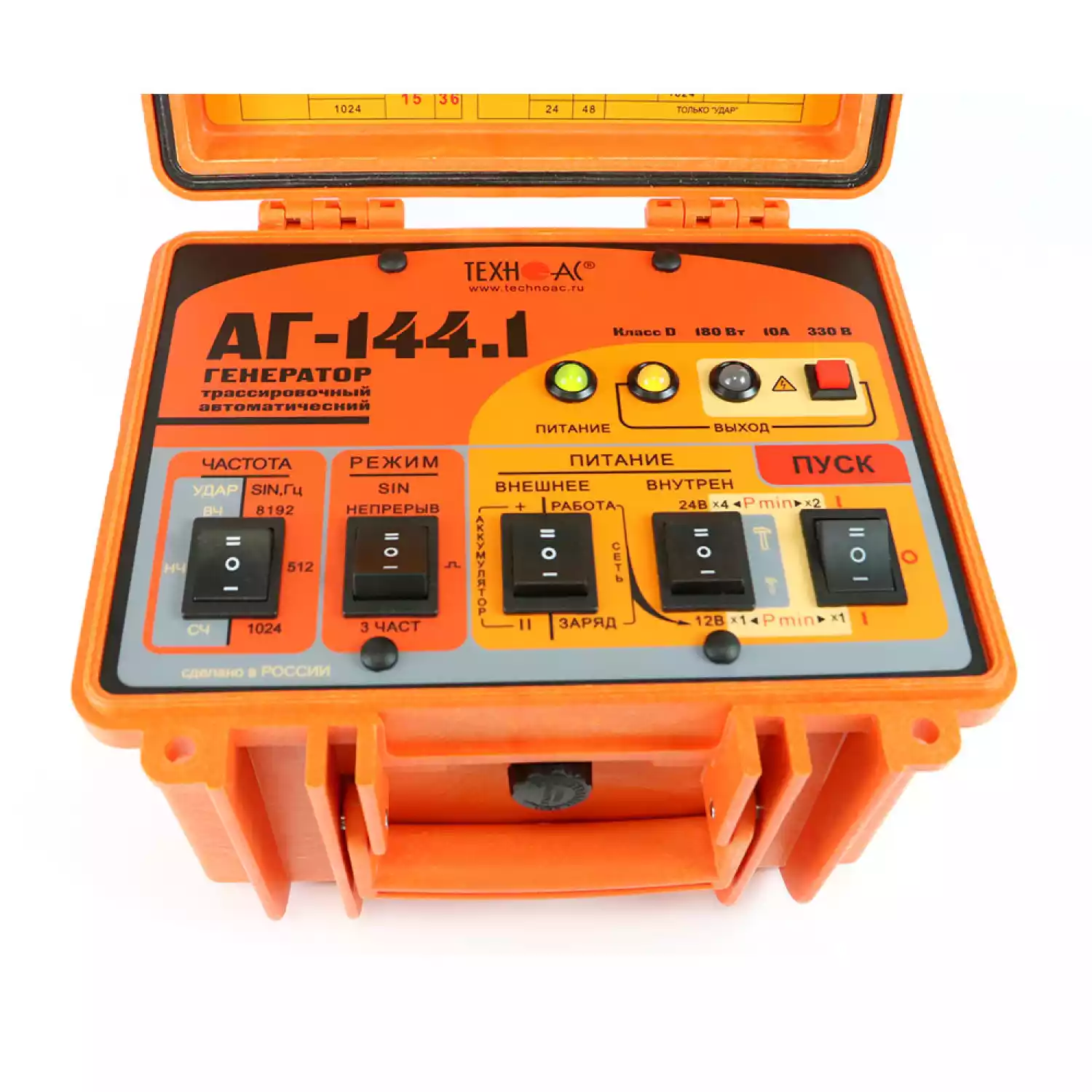 Успех АГ-309.60ЦК — трассоискатель с цветным экраном и функцией сохранения GPS/ГЛОНАСС координат - 2