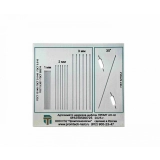 Адгезиметр надрезов шаблон ПРОМТ АН-Ш купить в Москве