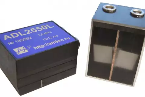 ADL25xxL наклонные р/с преобразователи продольных волн 2,5 МГц