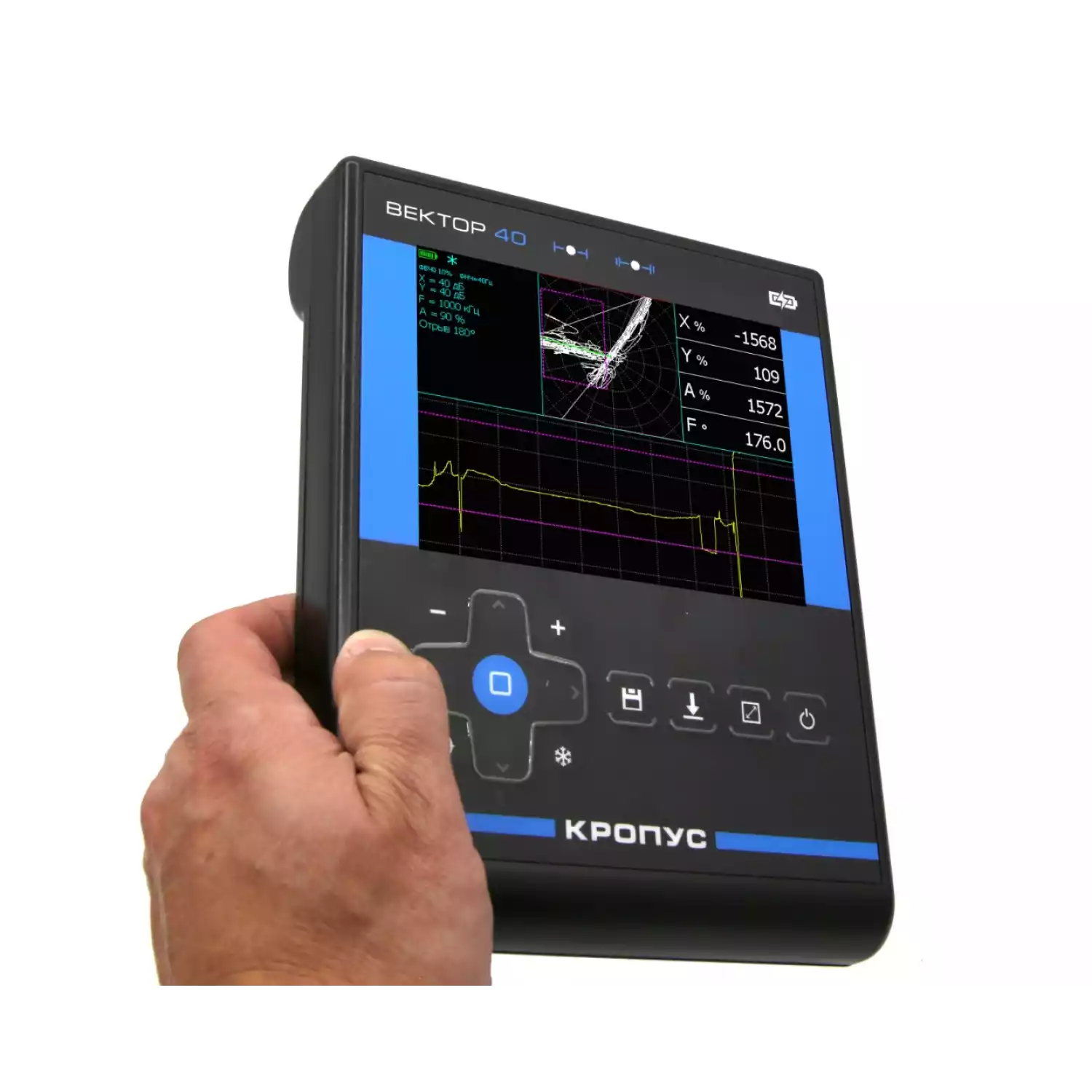 Вихретоковый дефектоскоп ВЕКТОР-40 - 3