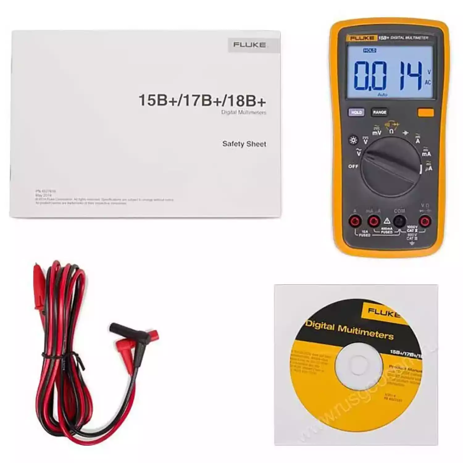 Мультиметр Fluke 15B+ - 3