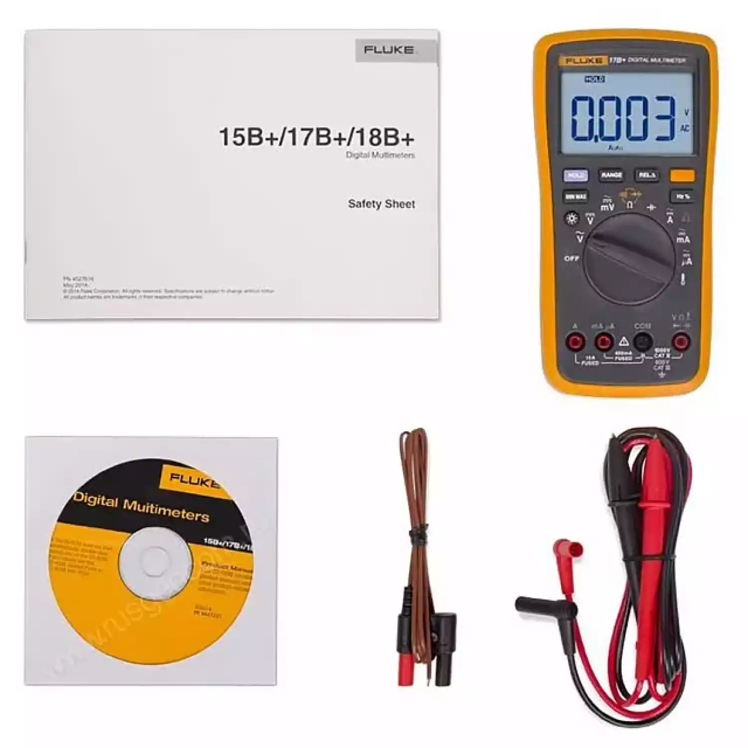 Цифровой мультиметр Fluke 17B+ - 3