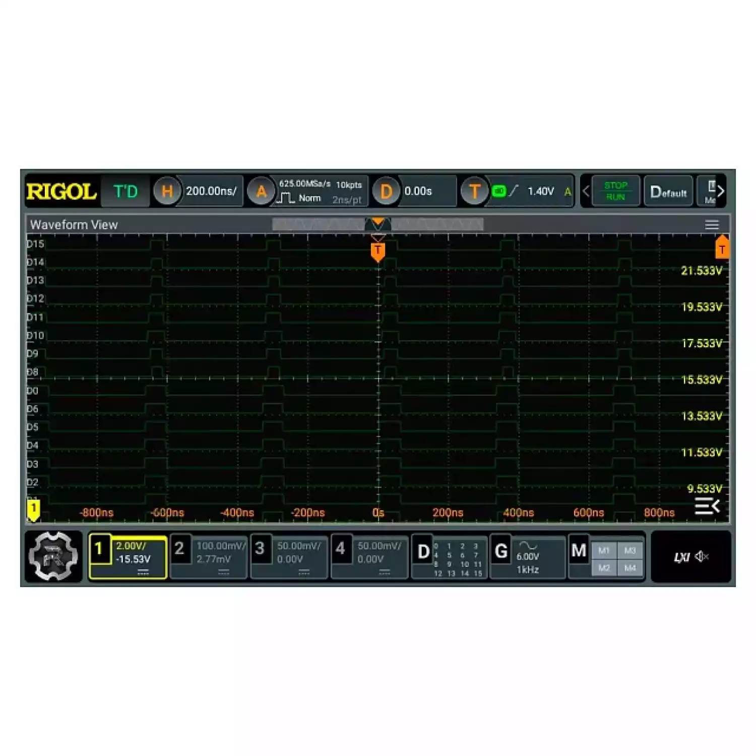 Цифровой осциллограф RIGOL DHO914S - 6