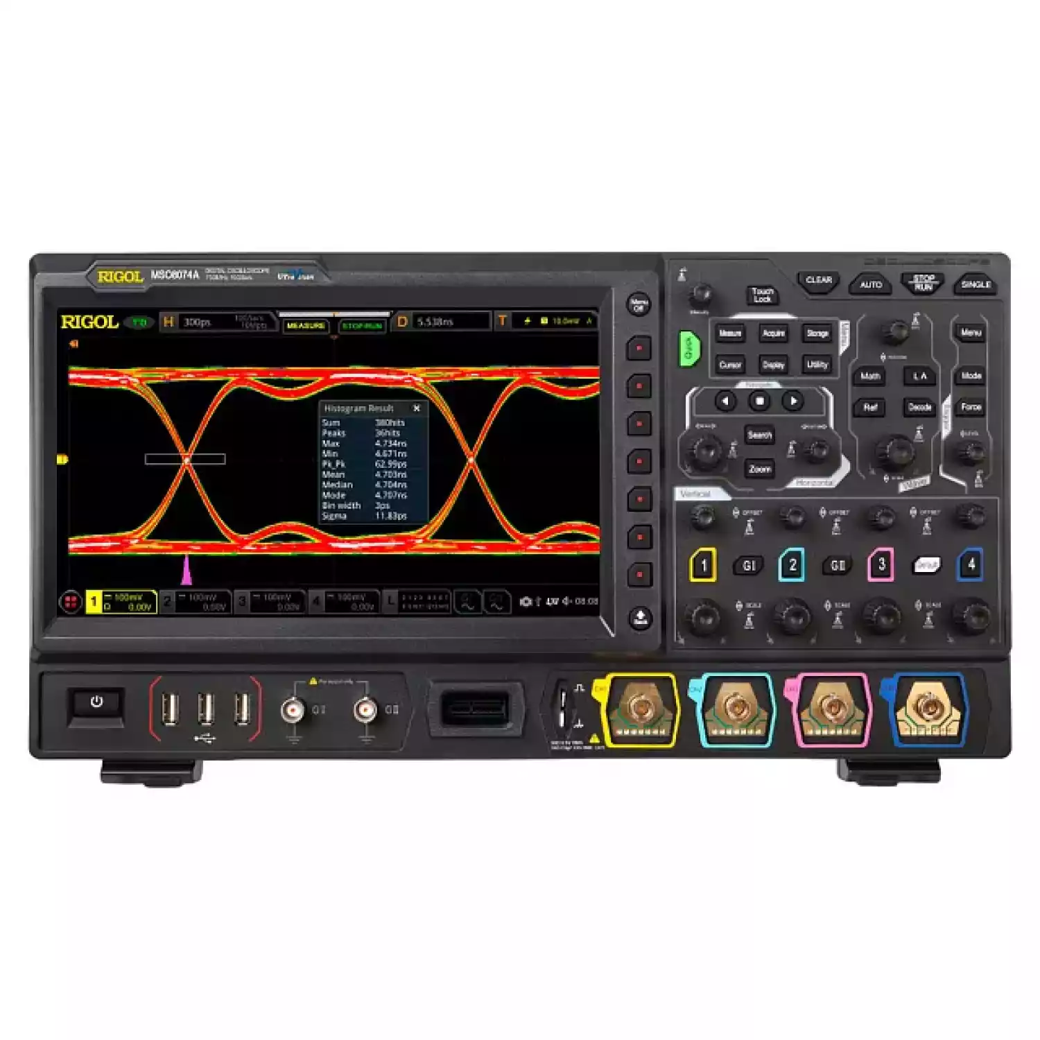 Цифровой осциллограф смешанных сигналов RIGOL MSO8074A - 1