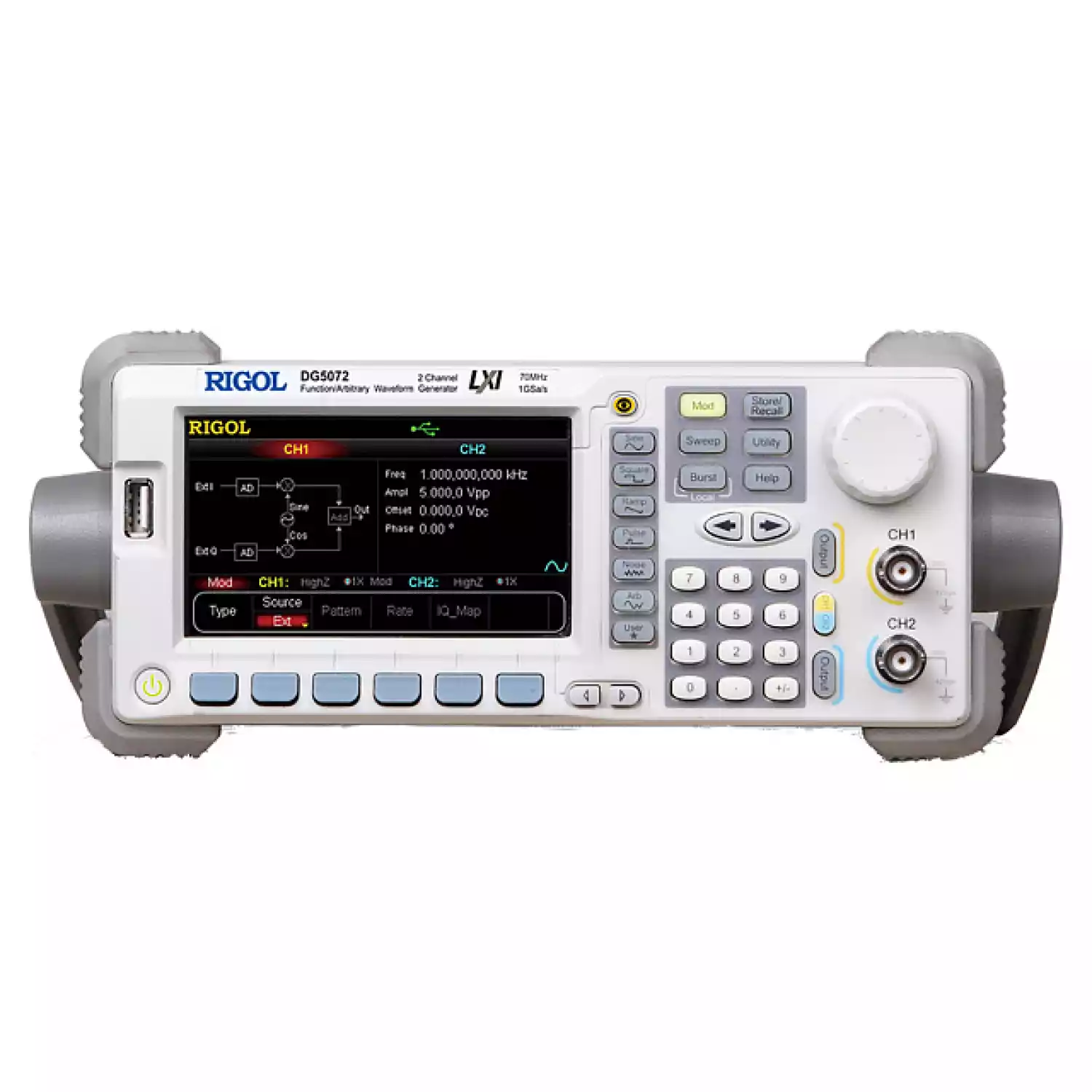 Генератор сигналов произвольной формы RIGOL DG5072 - 1