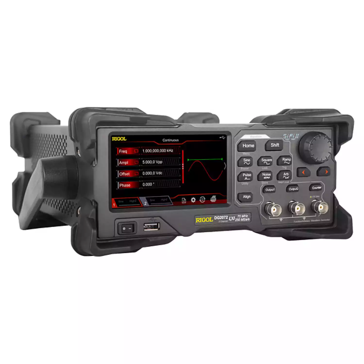 Генератор сигналов произвольной формы RIGOL DG2072 - 2